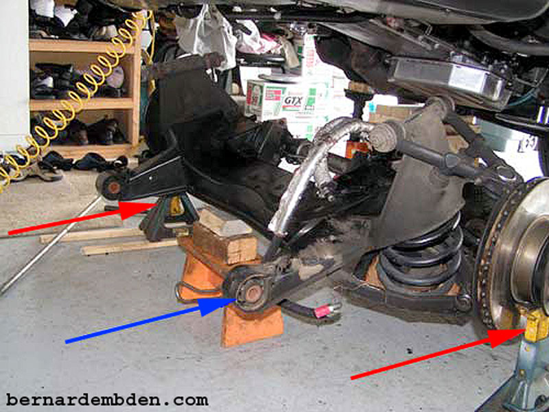 Jaguar xj6 clearance front suspension